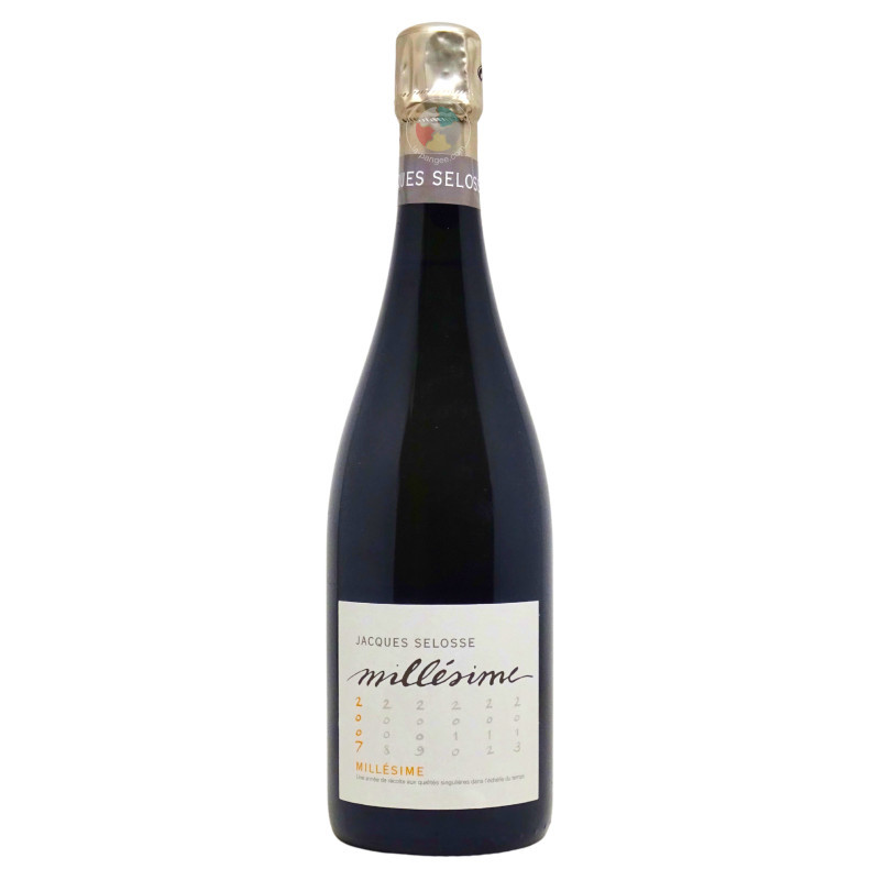 Millésime 2007 - Champagne Jacques Selosse