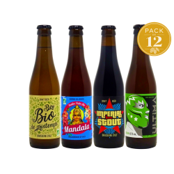Pack Découverte 12 bières (4 × 3) - Brasserie d’Olt