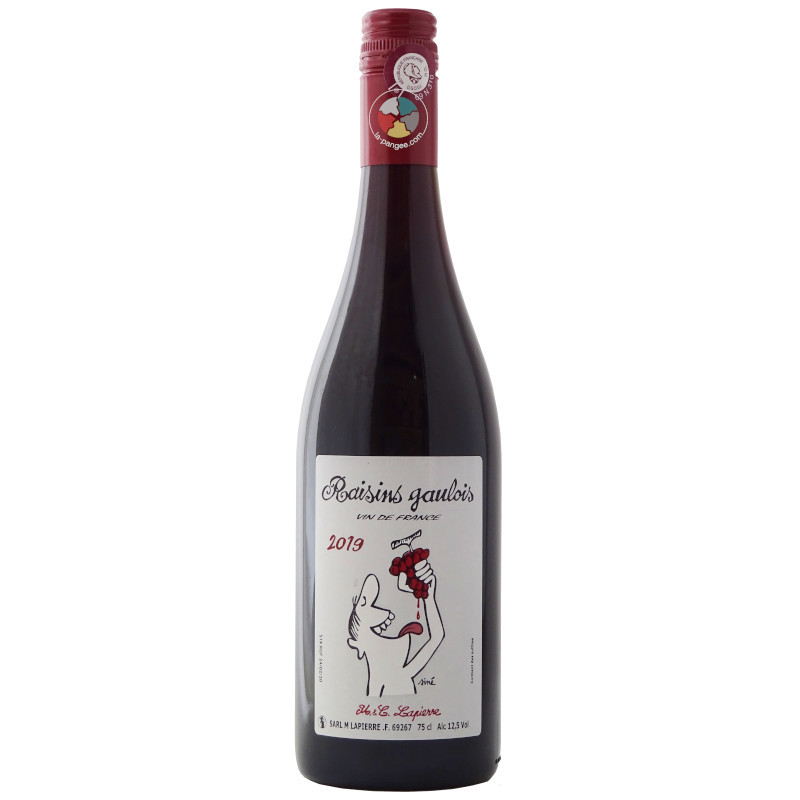 Raisins Gaulois 2019 Marcel Lapierre Vin rouge du beaujolais La