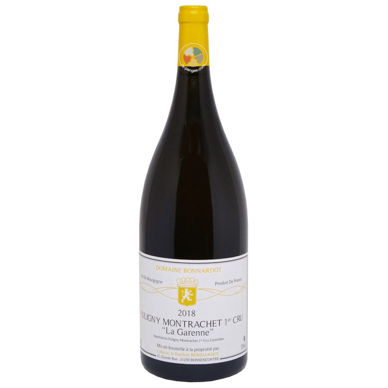 Puligny Montrachet 1er cru La Garenne 2018 Magnum - Bonnardot Puligny Montrachet 1er cru La Garenne 2018 Magnum - Bonnardot