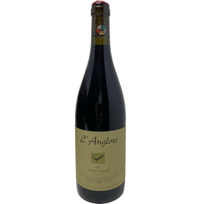 Pierre Chaude Rouge 2021 - L'Anglore Pierre Chaude Rouge 2021 - L'Anglore