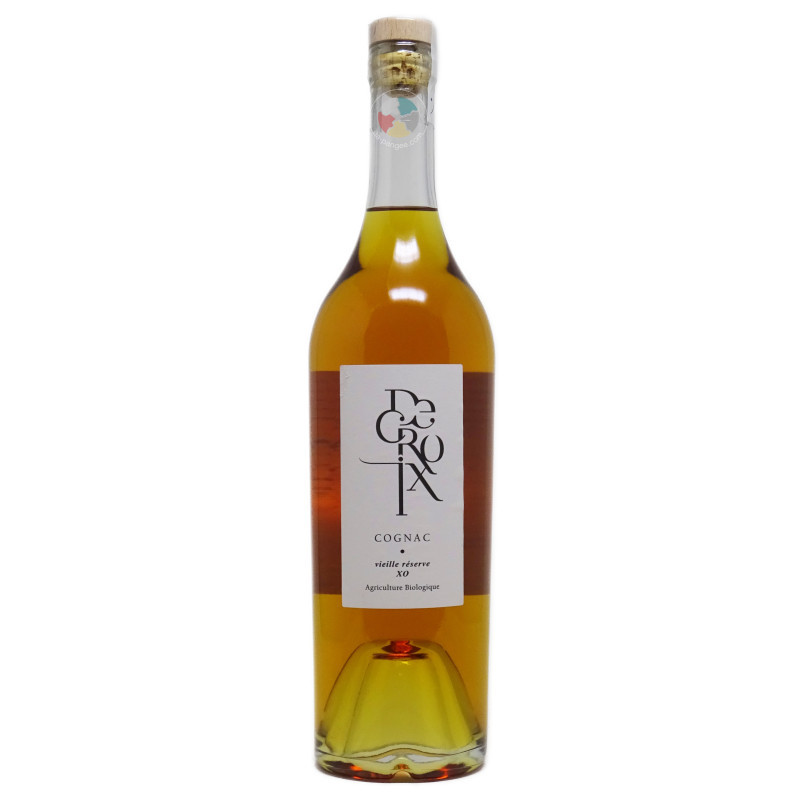 Cognac Decroix XO vieille réserve bio - 70cl - Vivant Cognac Decroix XO vieille réserve bio - 70cl - Vivant