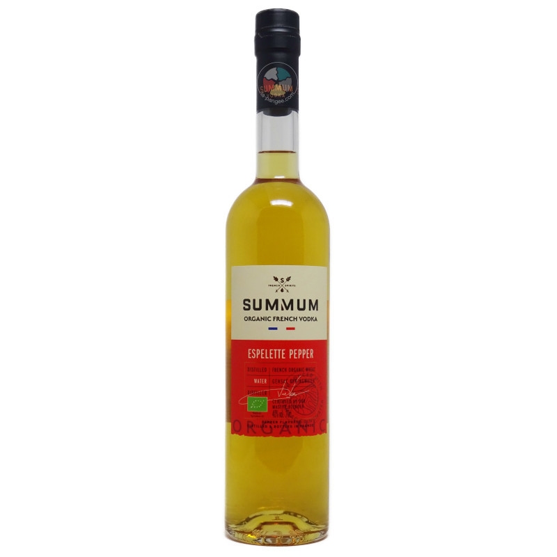 Espelette Pepper Vodka bio - 70cl - Vivant Espelette Pepper Vodka bio - 70cl - Vivant