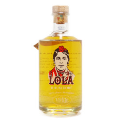 Rhum Lola Dorée bio - 50cl...