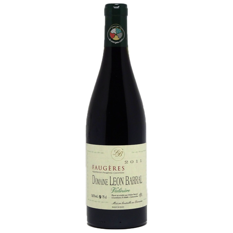 Léon Barral - Valinière Faugères - 2011 Léon Barral - Valinière Faugères - 2011