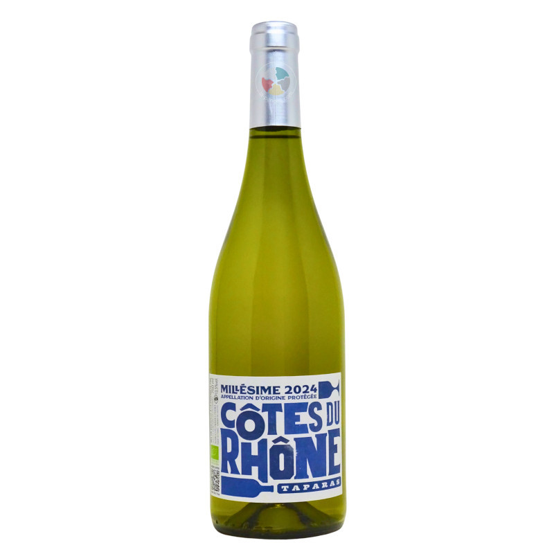 Taparas blanc 2024 - Côtes du Rhône Estézargues